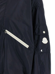Moncler Blue Polyamide Shell Jacket - 2