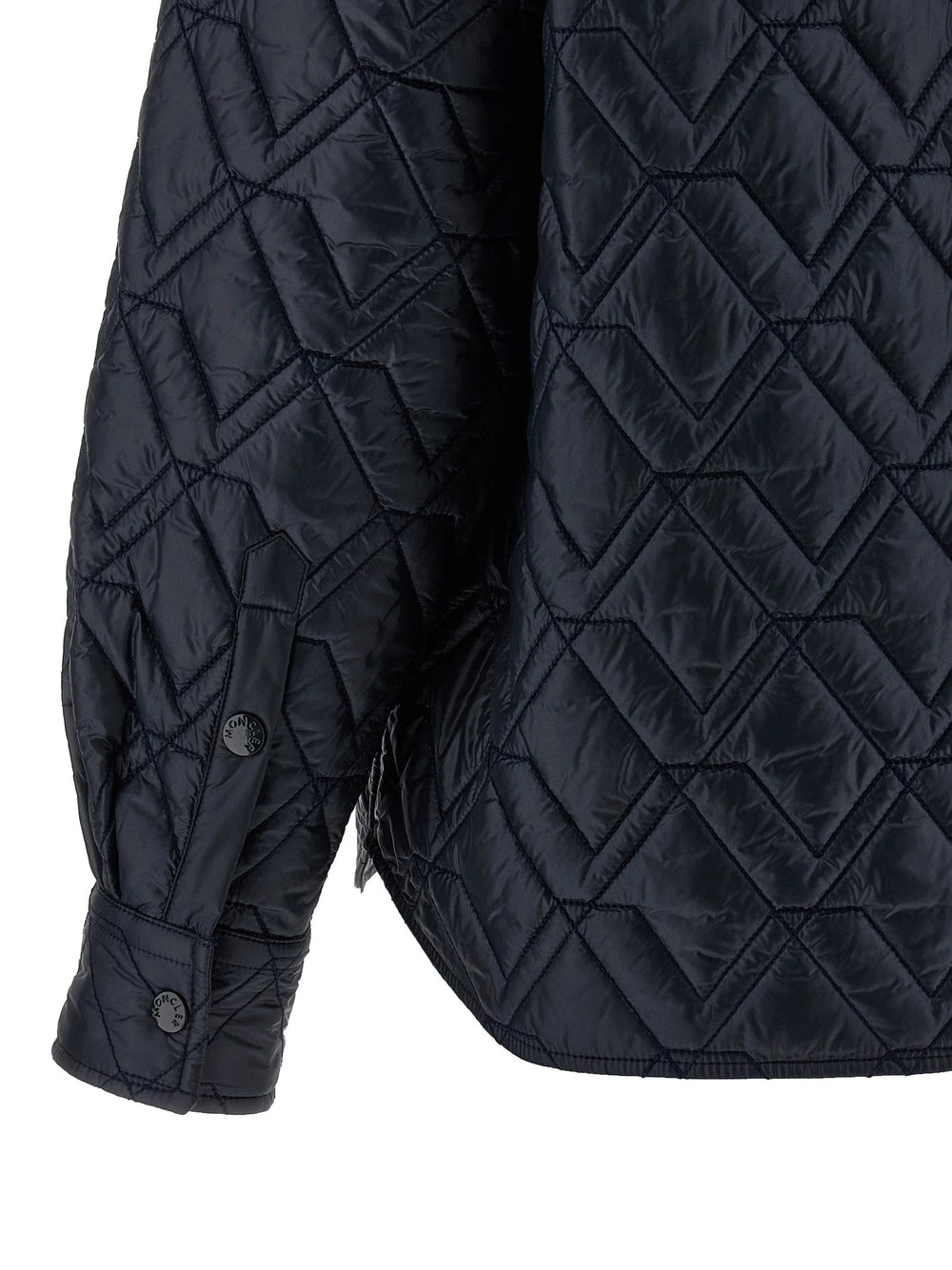 Moncler Blue Polyamide Shell Jacket