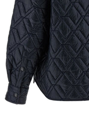 Moncler Blue Polyamide Shell Jacket