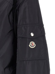 Moncler Blue Polyamide Shell Jacket