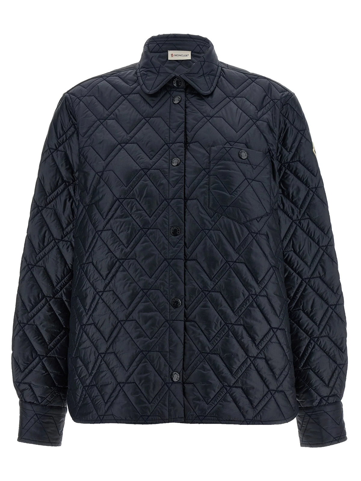Moncler Blue Polyamide Shell Jacket