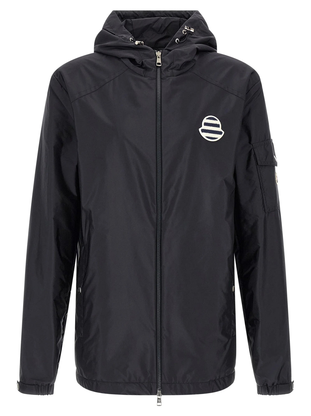 Moncler Blue Polyamide Shell Jacket