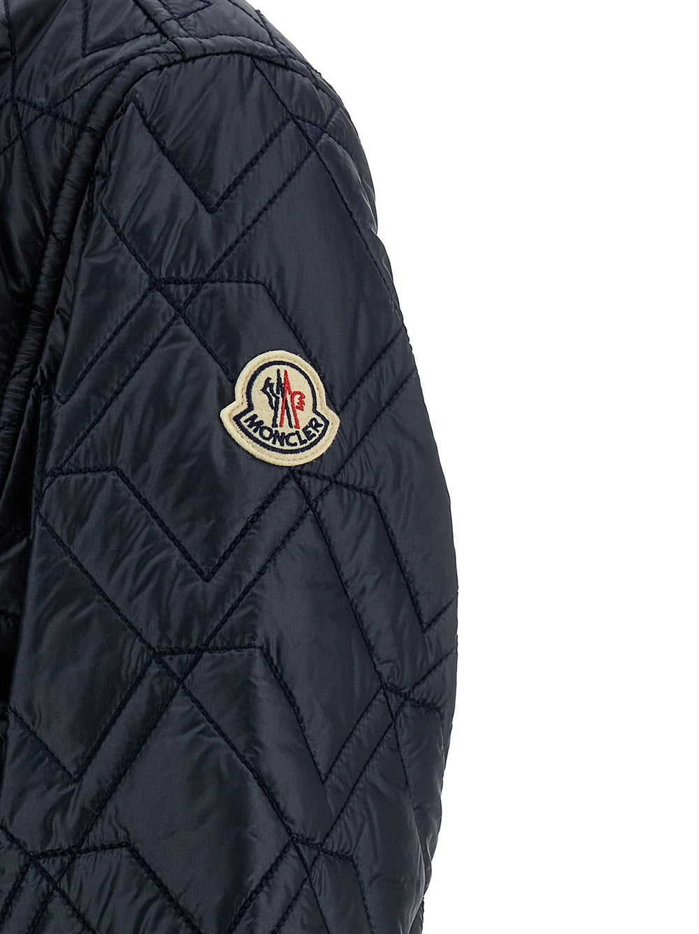 Moncler Blue Polyamide Shell Jacket