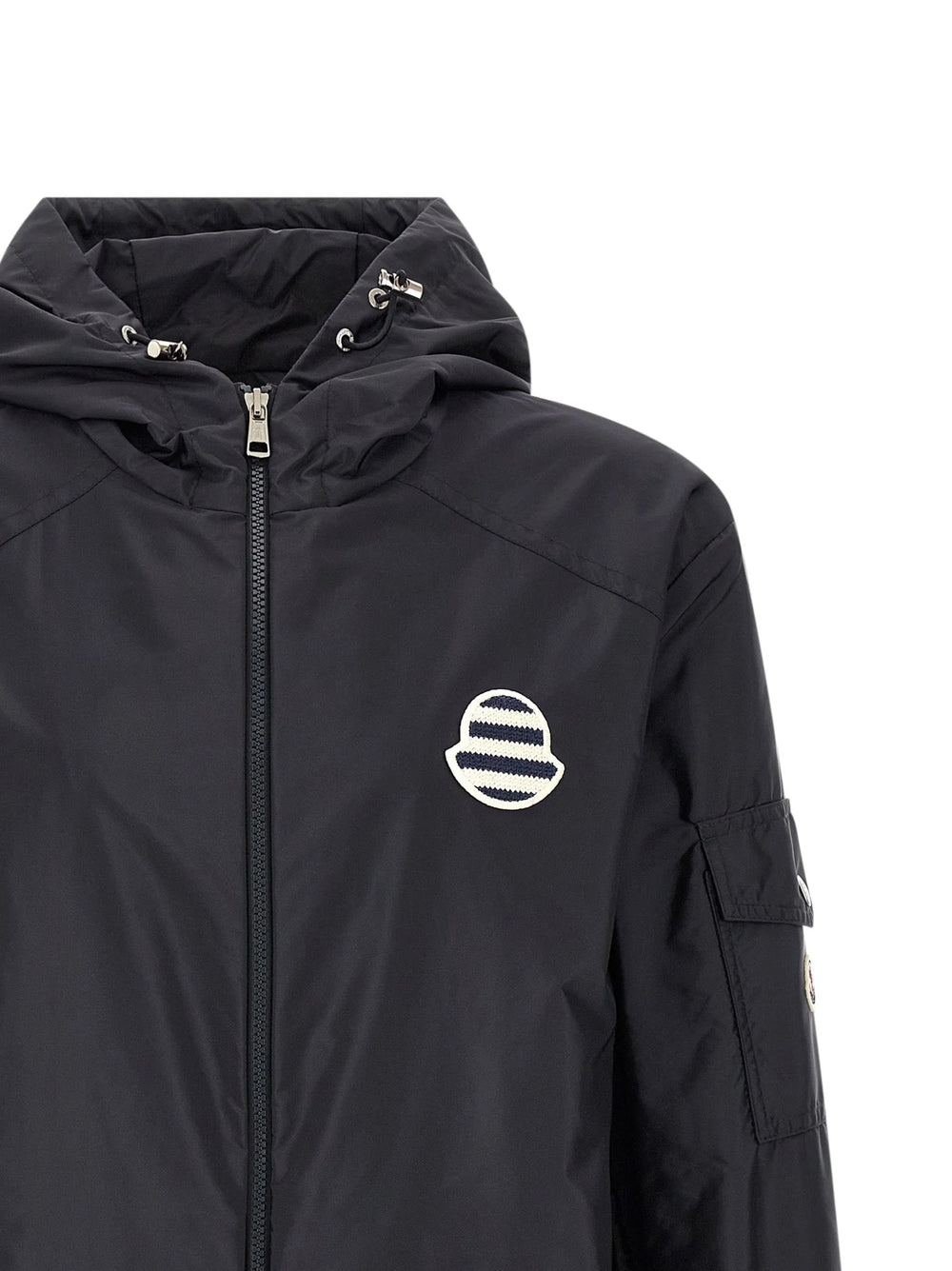 Moncler Blue Polyamide Shell Jacket