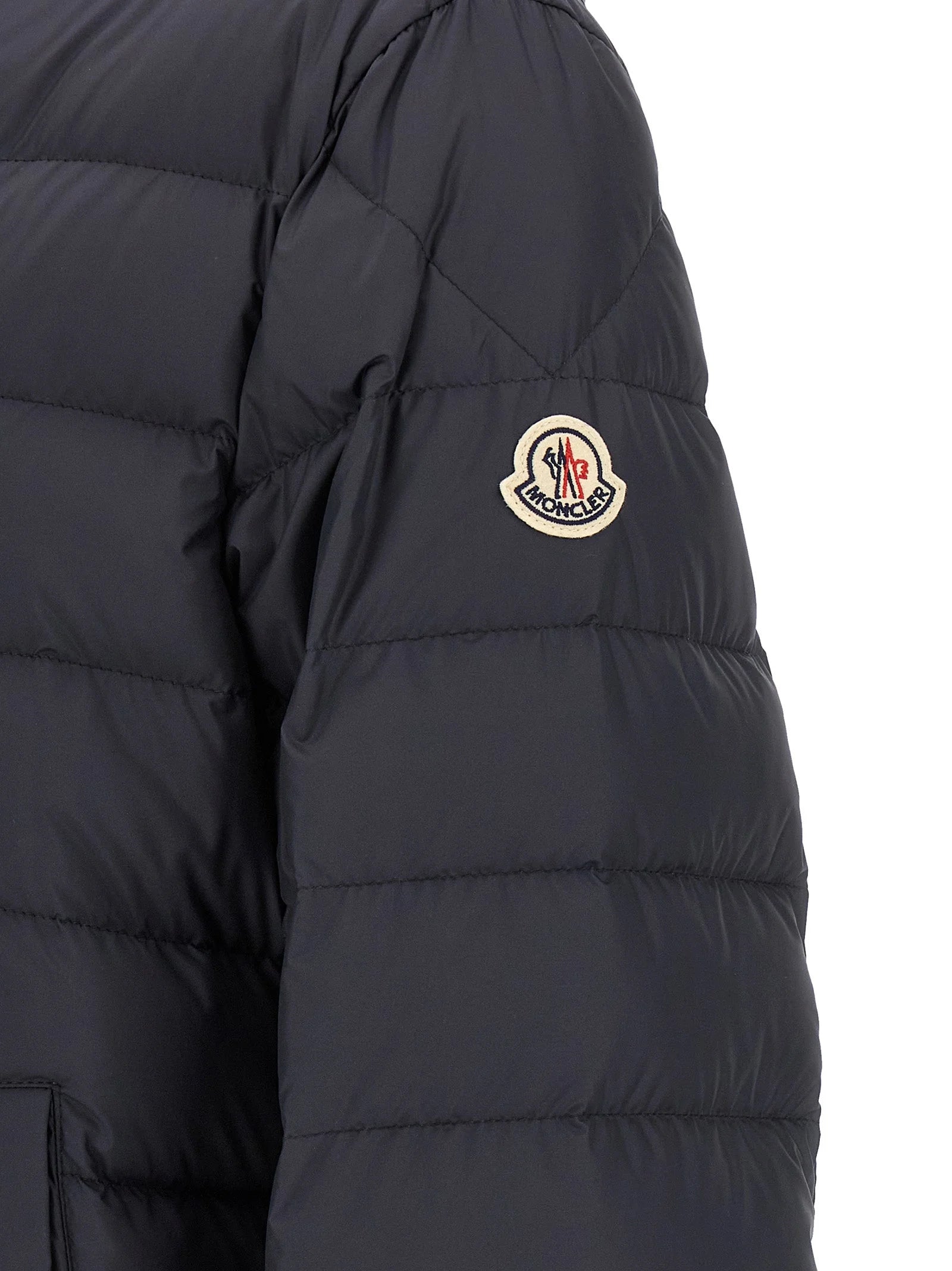 Moncler Blue Polyester Full-Length Jacket - 5
