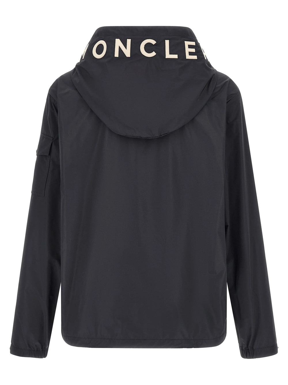Moncler Blue Polyester Shell Jacket
