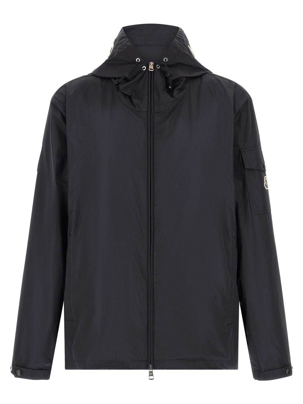 Moncler Blue Polyester Shell Jacket