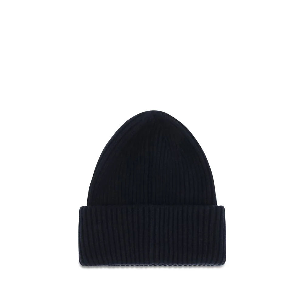 Moncler Blue Wool Oves Aries Beanie - UNI