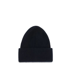 Moncler Blue Wool Oves Aries Beanie - UNI