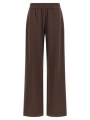 Moncler Brown Cotton Joggers (Workout Pants)