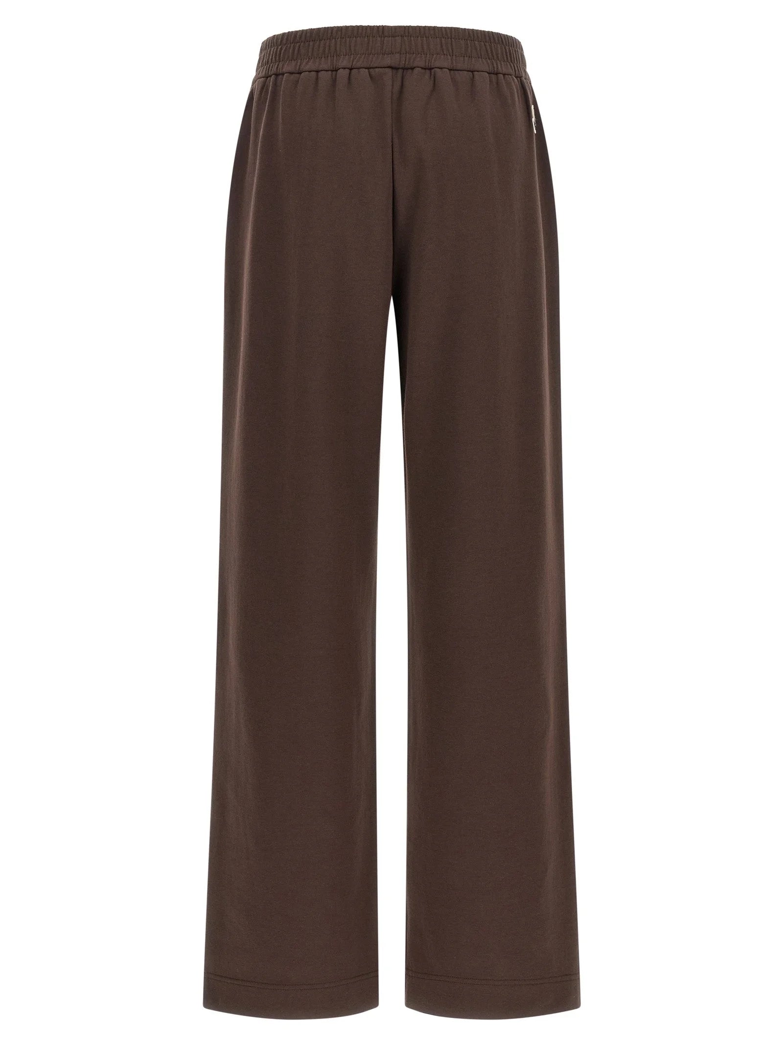 Moncler Brown Cotton Joggers (Workout Pants)