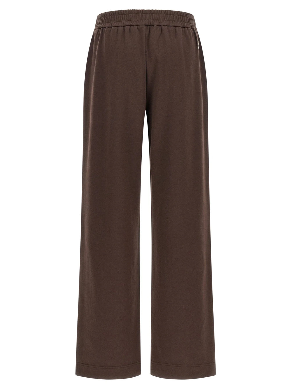 Moncler Brown Cotton Joggers (Workout Pants)