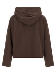 Moncler Brown Cotton Sweatshirt