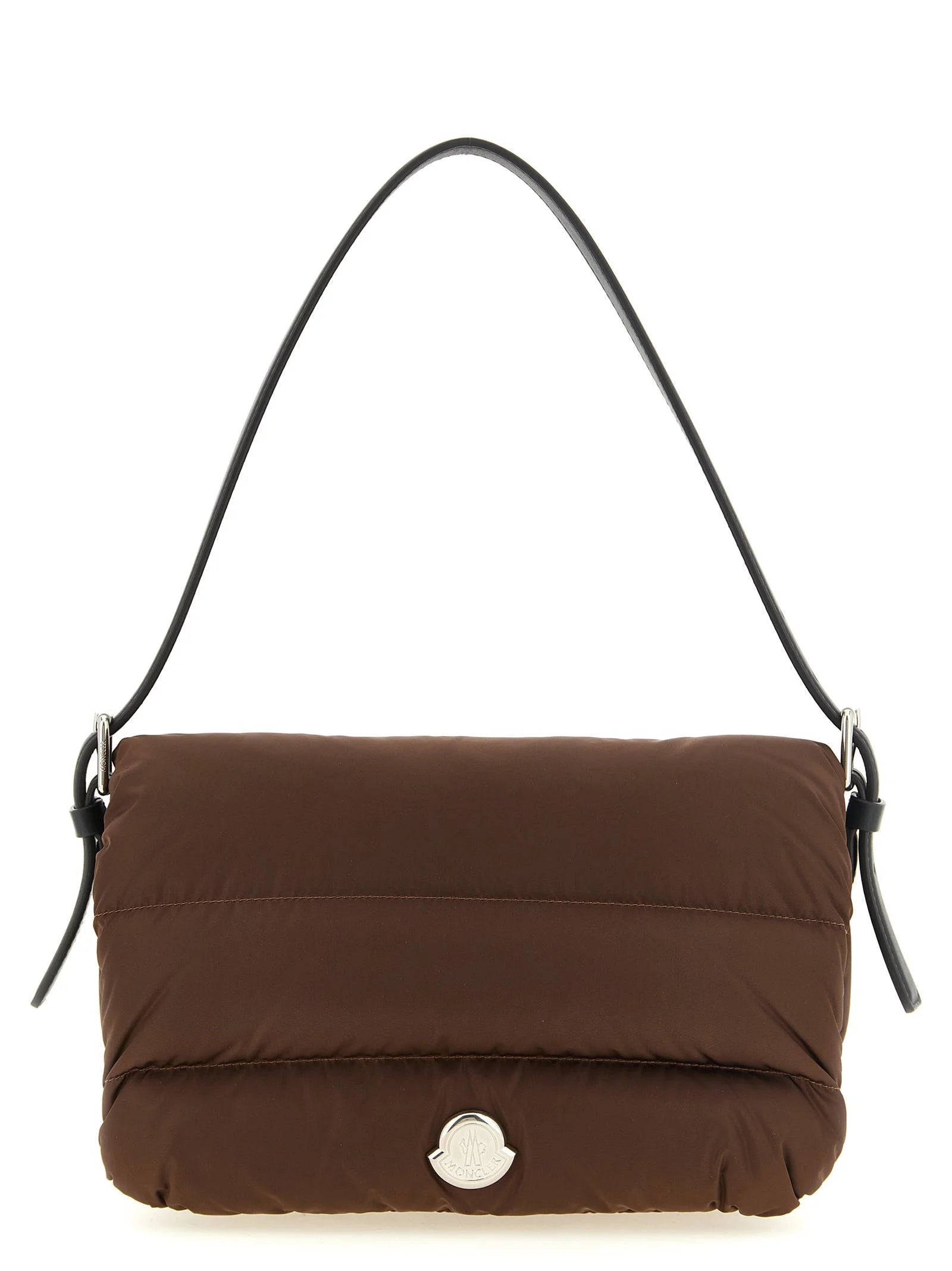Moncler Brown Polyamide Shoulder Bag