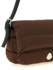 Moncler Brown Polyamide Shoulder Bag