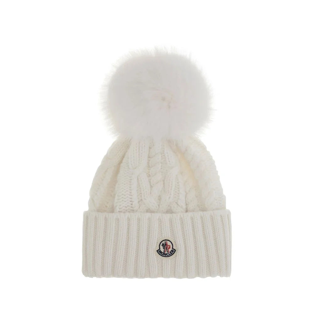 Moncler Cashmere blend Hat with pom-pon - UNI