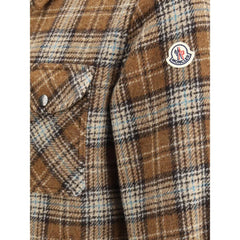 Moncler Checked wool Overshirt - Overshirts