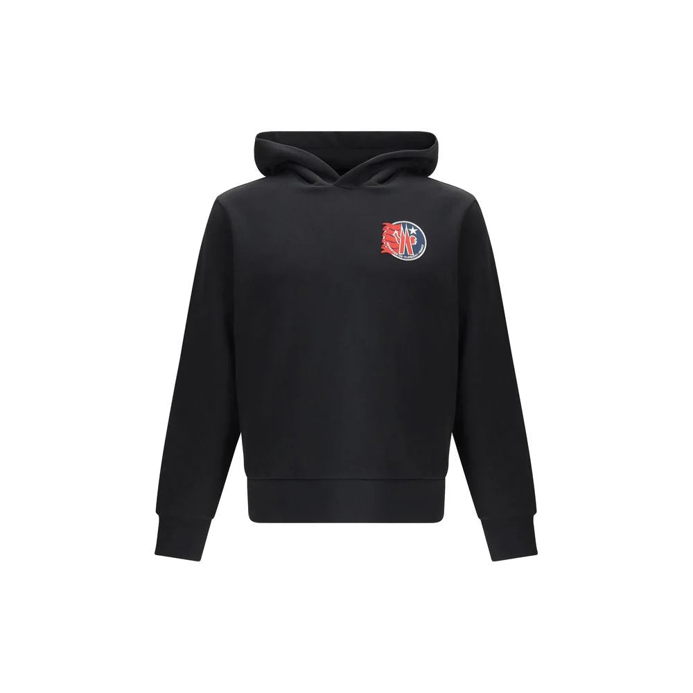Moncler Cotton hooded Sweatshirt - Hoodies