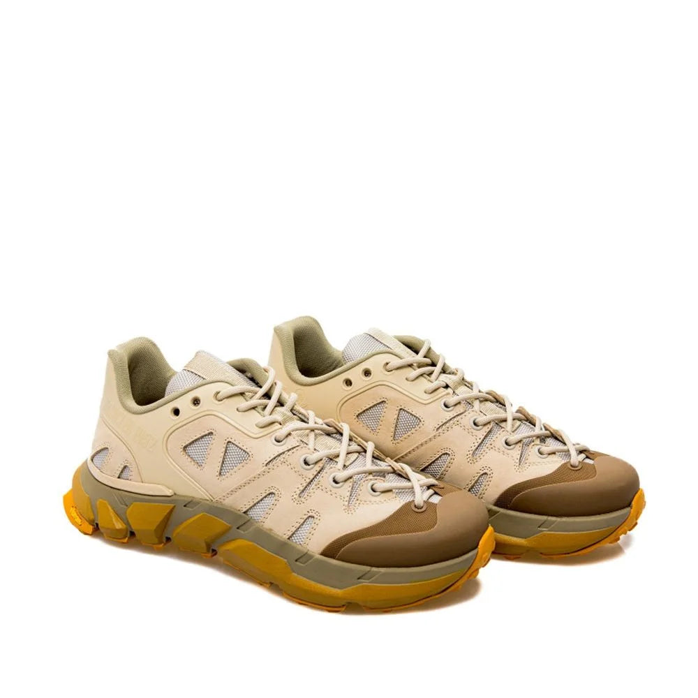 MONCLER GENIUS Beige Polyamide Athletic Sneakers - EU44/US11
