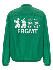 MONCLER GENIUS Bicolor Polyamide Bomber