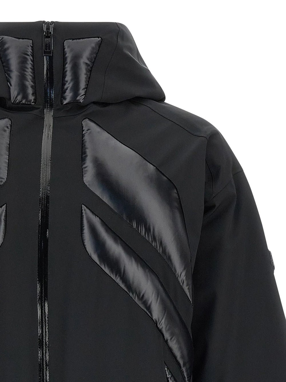 MONCLER GENIUS Black Polyamide Full-Length Jacket - 4