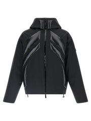 MONCLER GENIUS Black Polyamide Full-Length Jacket - 4
