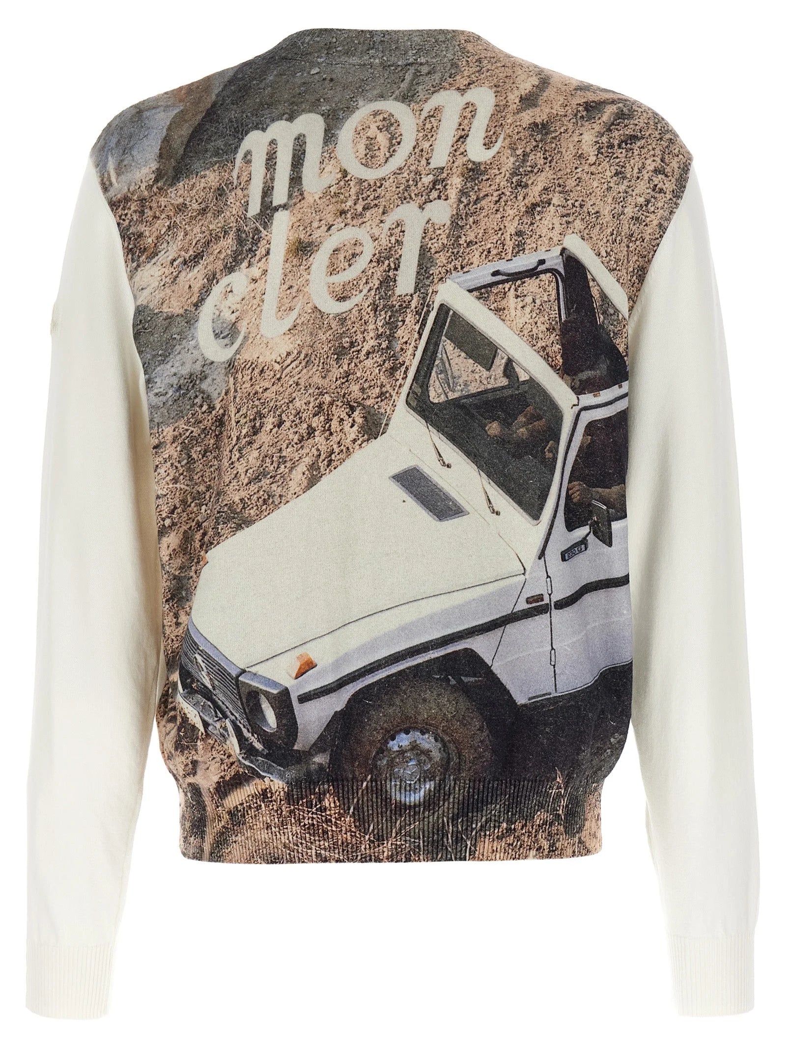 MONCLER GENIUS White Cotton Cardigan - S