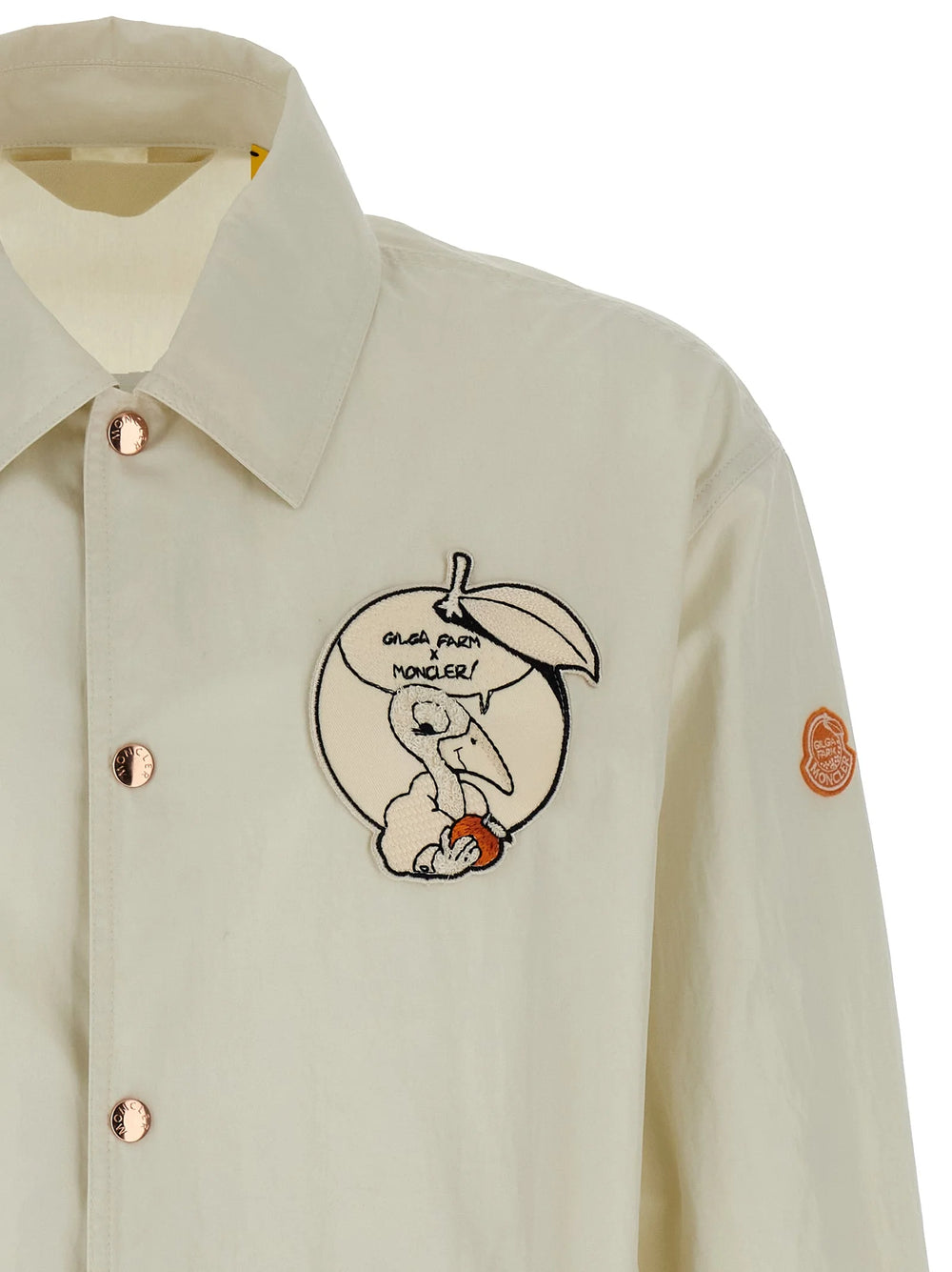 MONCLER GENIUS White Cotton Jacket - 3