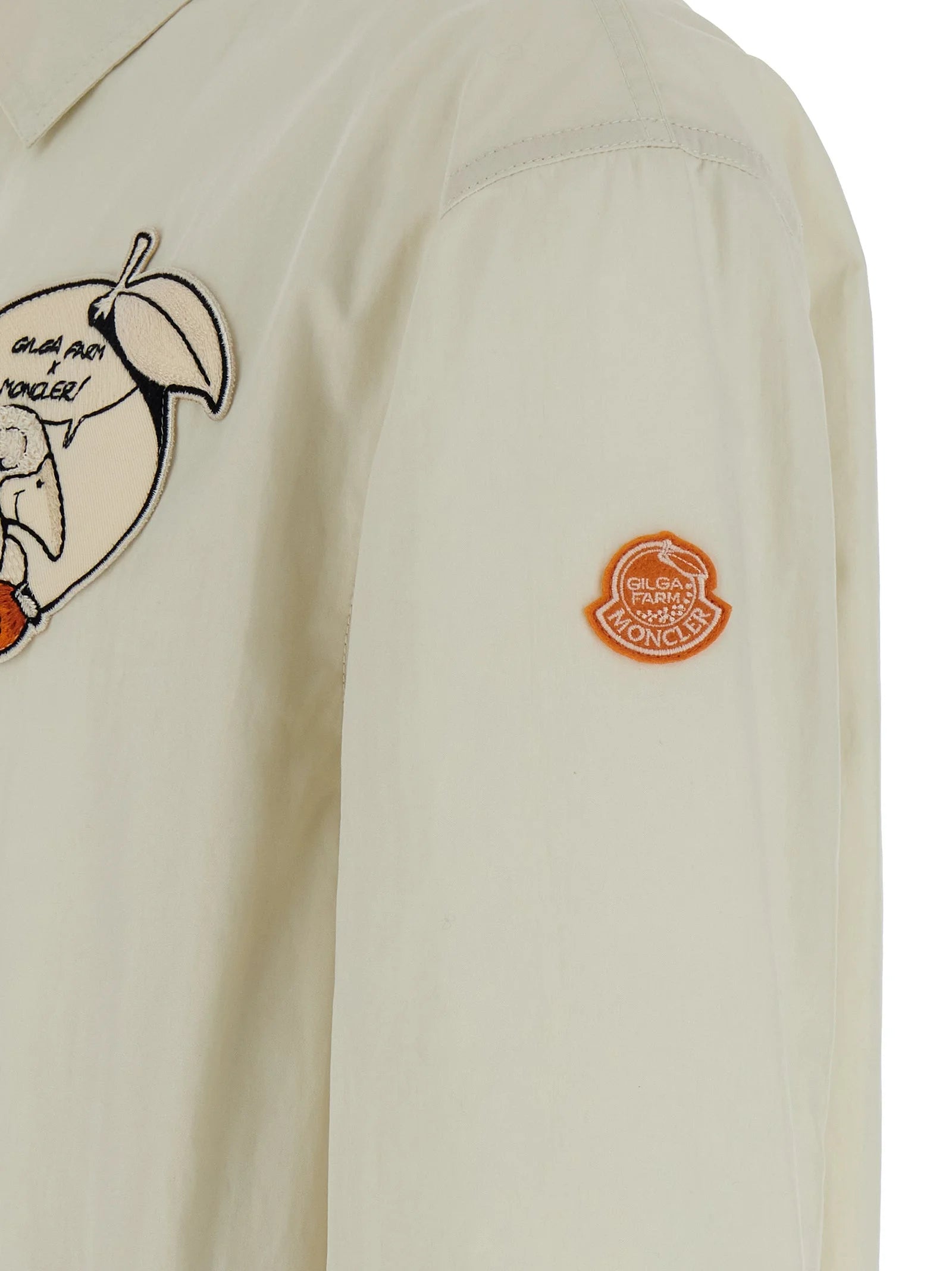 MONCLER GENIUS White Cotton Jacket - 3