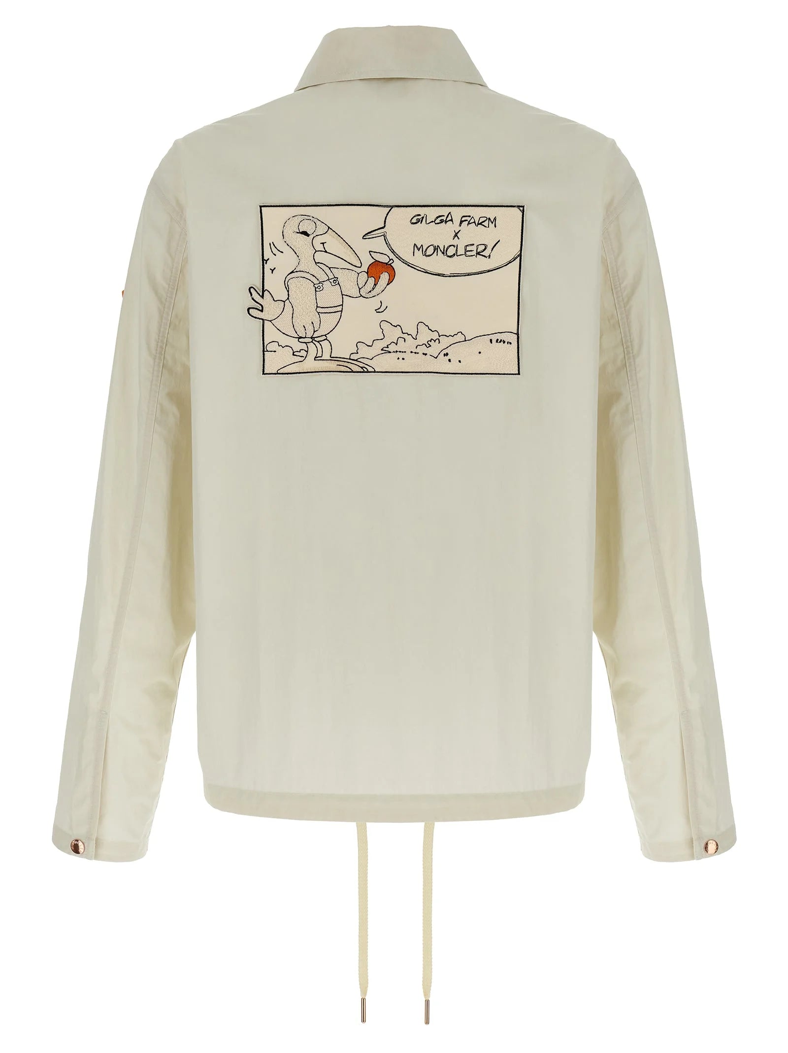 MONCLER GENIUS White Cotton Jacket - 3