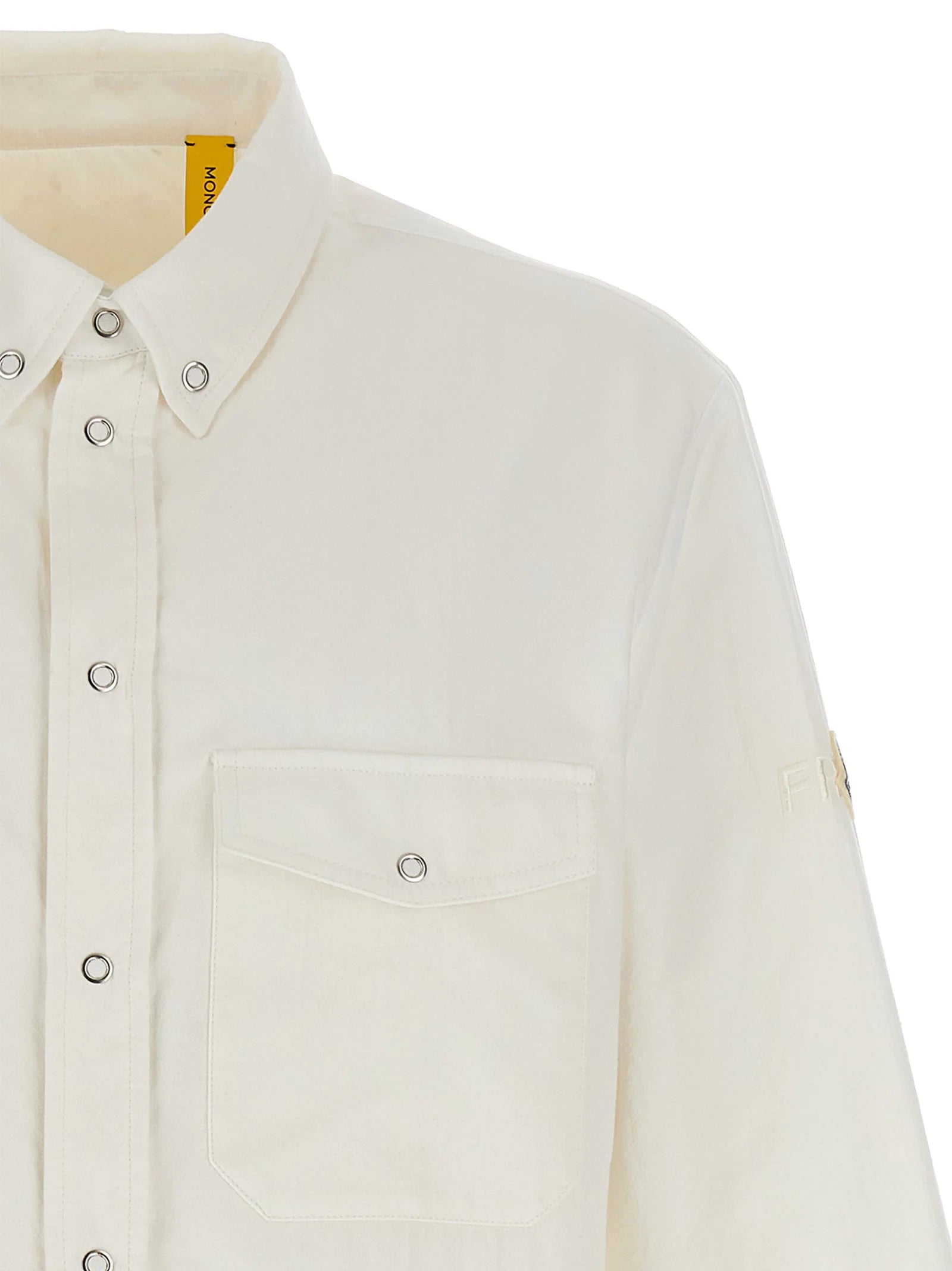 MONCLER GENIUS White Polyamide Blouse - IT52 | XL