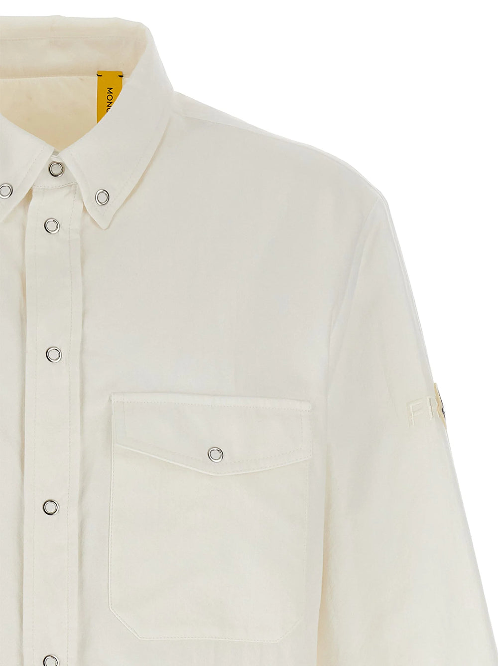 MONCLER GENIUS White Polyamide Blouse - IT52 | XL