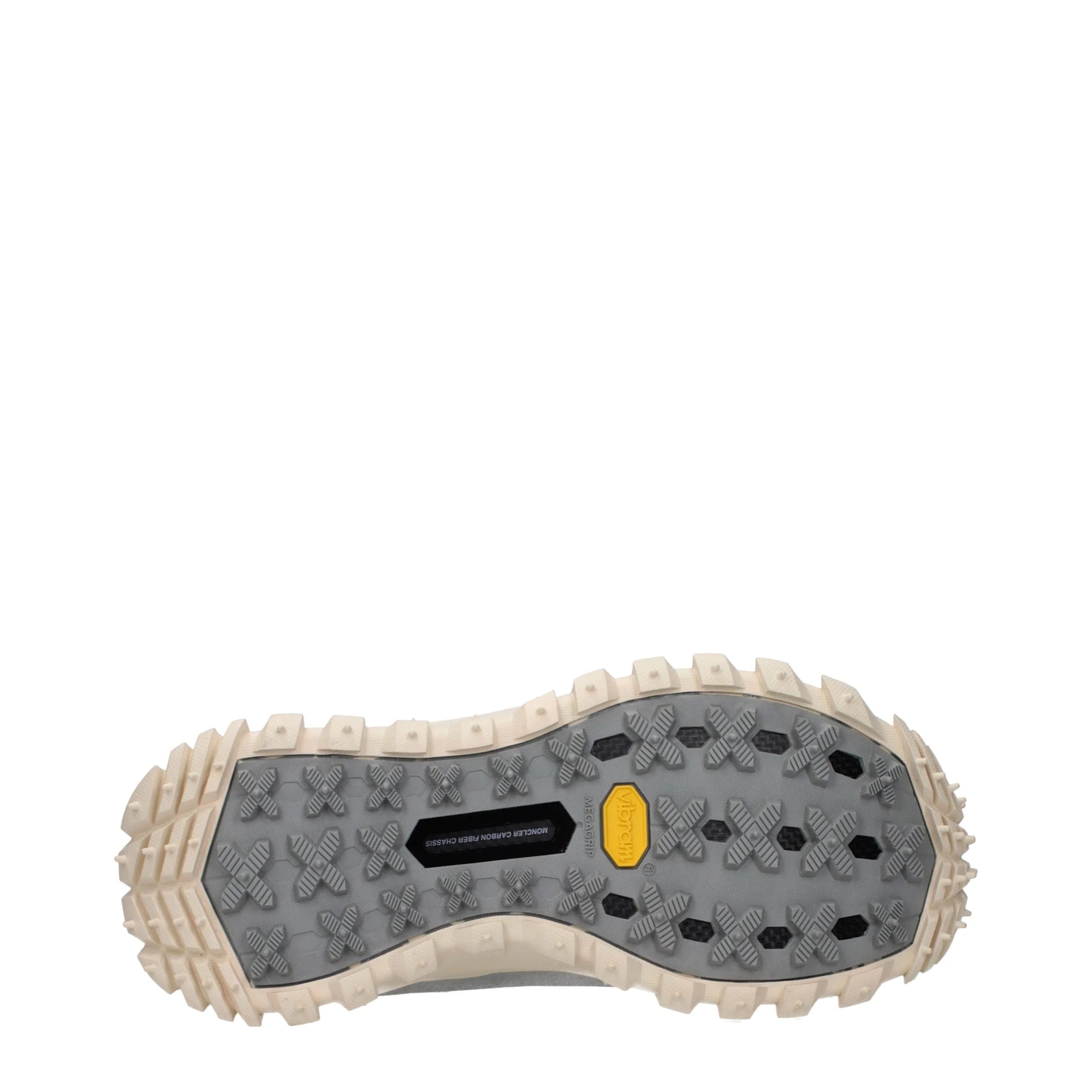 Moncler Gray Fabric Athletic Sneakers - EU38.5/US8.5