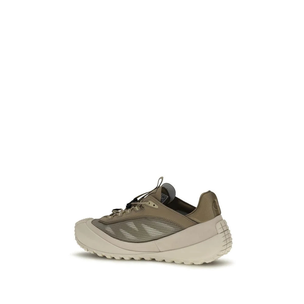 Moncler Grå Polyester Atletiske Sneakers