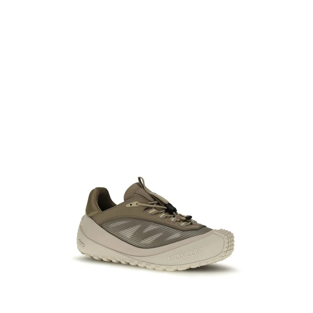 Moncler Grå Polyester Atletiske Sneakers