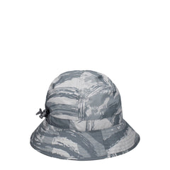 Moncler Šedé polyesterové klobouky bucket