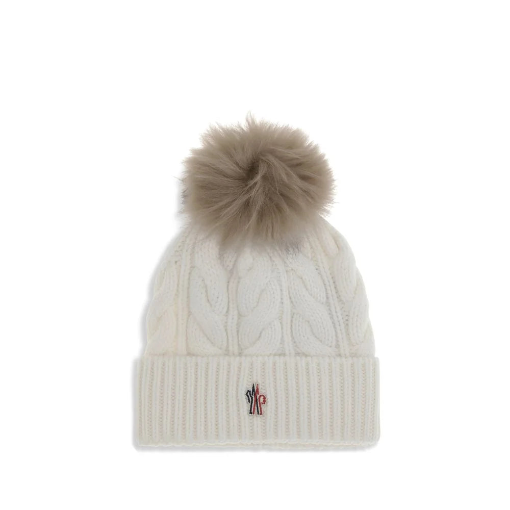 Moncler Grenoble Beanie Hat with pon pon - UNI