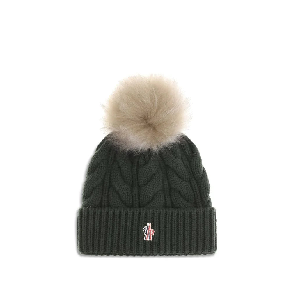 Moncler Grenoble Beanie Hat with pon pon - UNI - Beanies