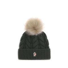 Moncler Grenoble Beanie Hat with pon pon - UNI - Beanies