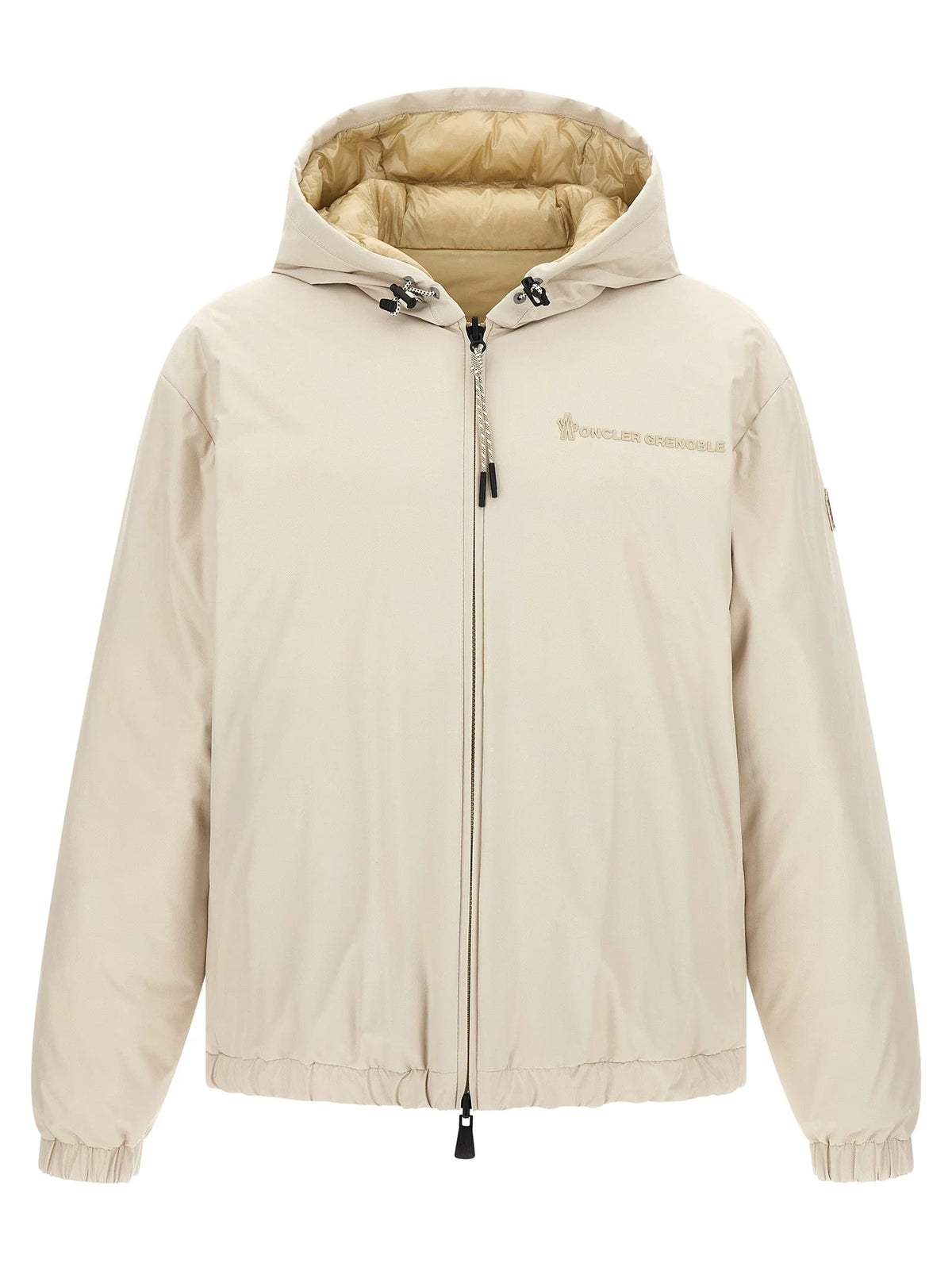 Moncler Grenoble Beige Polyamide Shell Jacket