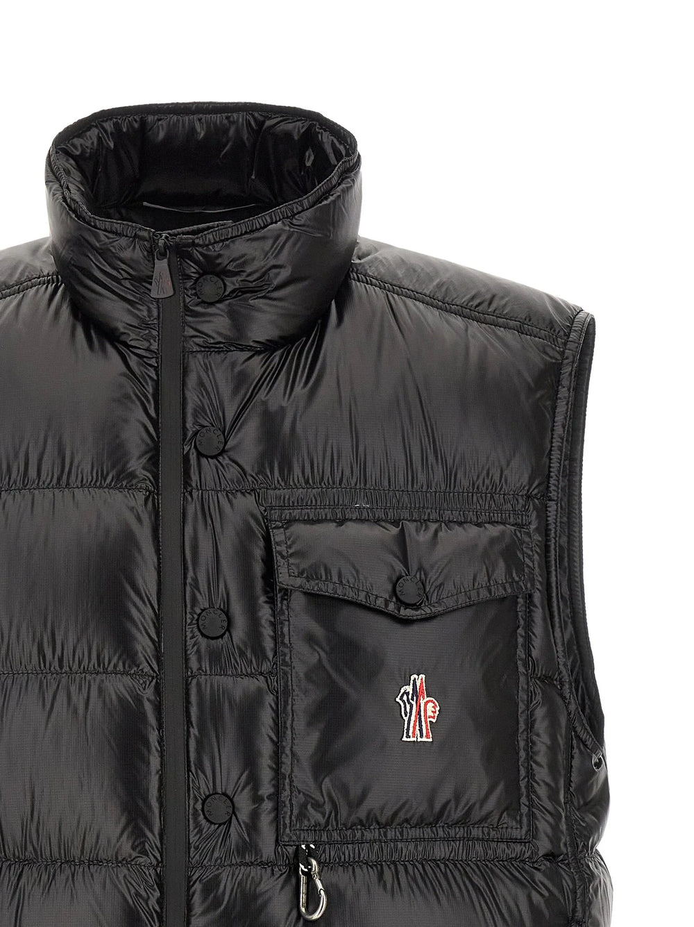 Moncler Grenoble Black Polyester Shell Jacket