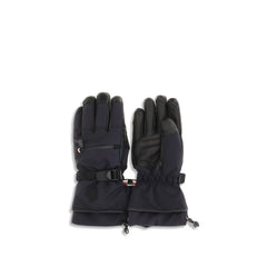 Moncler Grenoble Blue Nylon Gloves
