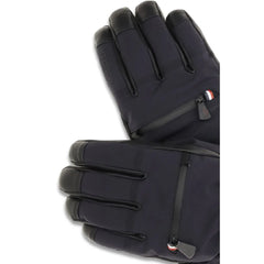 Moncler Grenoble Blue Nylon Gloves