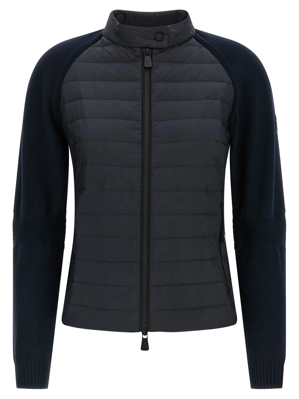Moncler Grenoble Blue Polyamide Cardigan