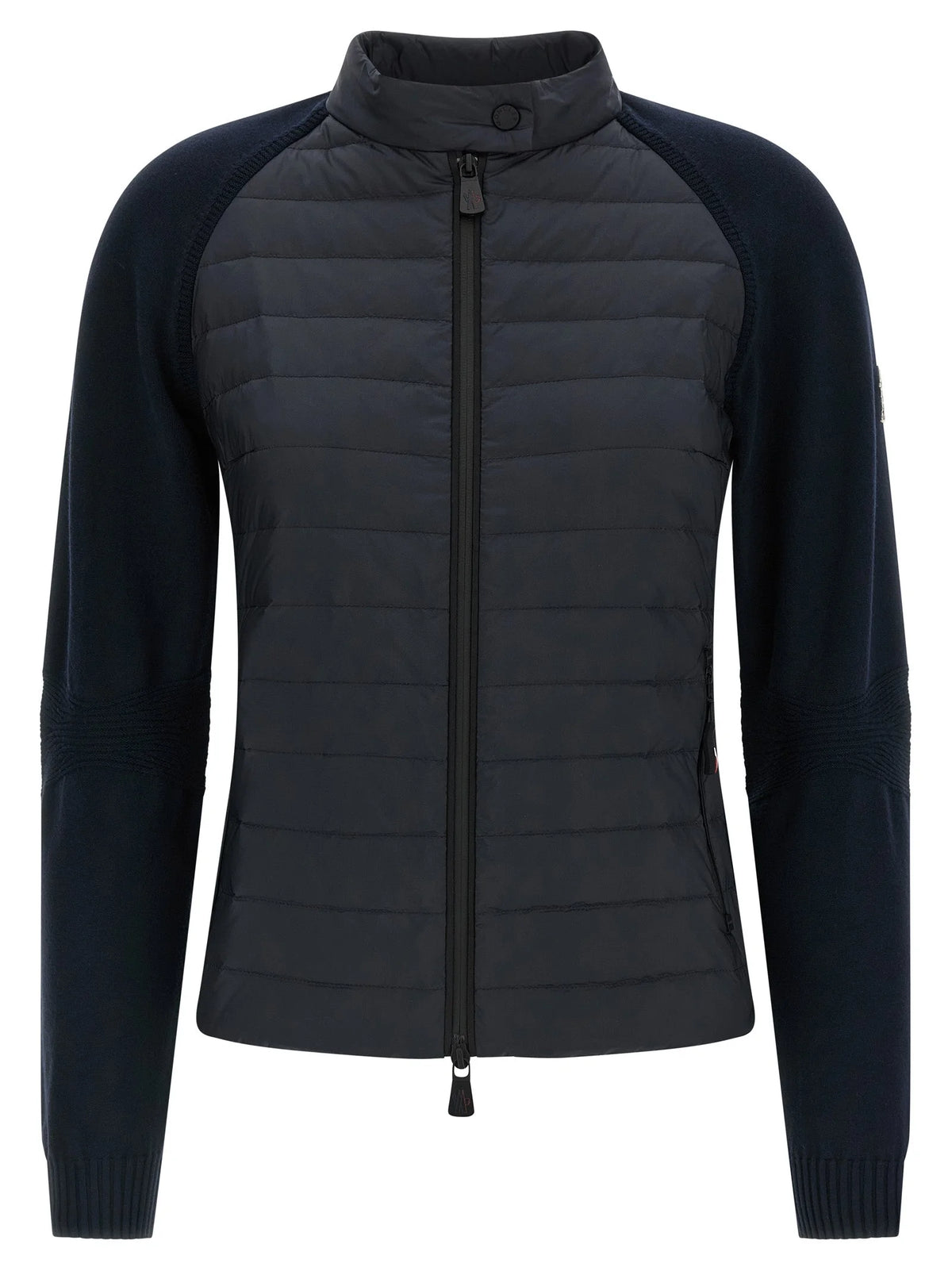 Moncler Grenoble Blue Polyamide Cardigan