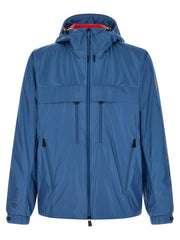 Moncler Grenoble Blue Polyamide Shell Jacket