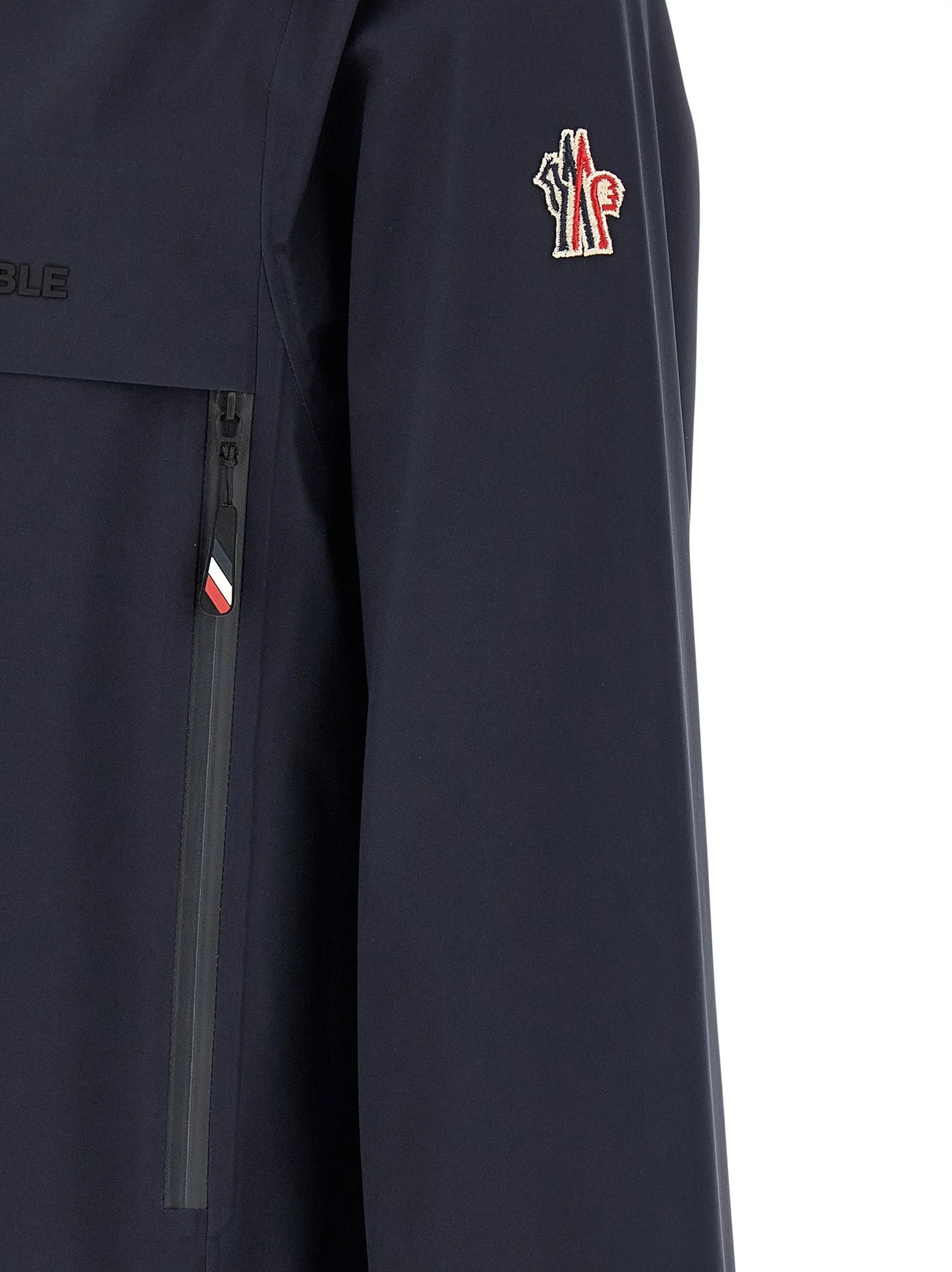 Moncler Grenoble Blue Polyamide Shell Jacket - 5