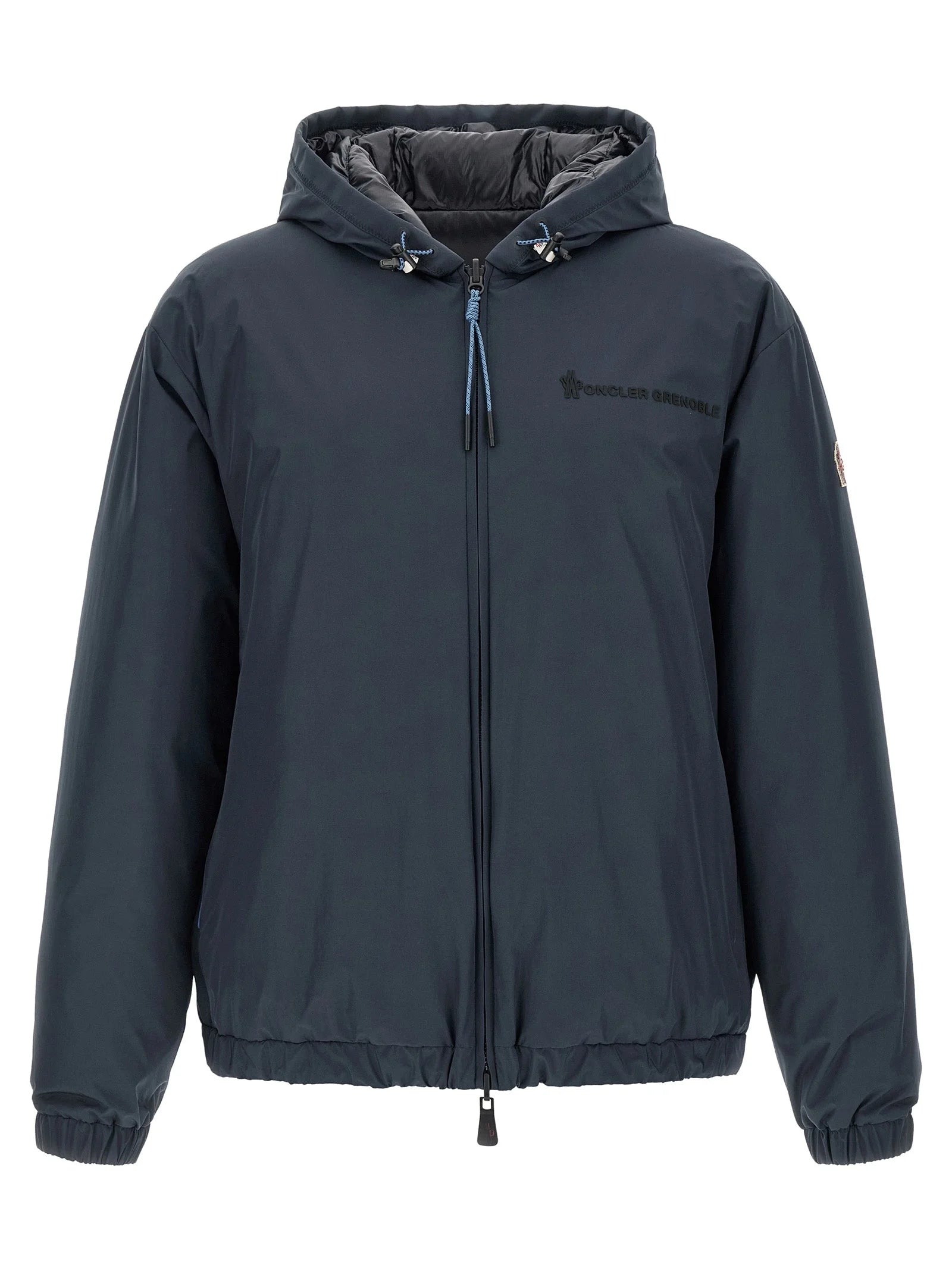 Moncler Grenoble Blue Polyamide Shell Jacket