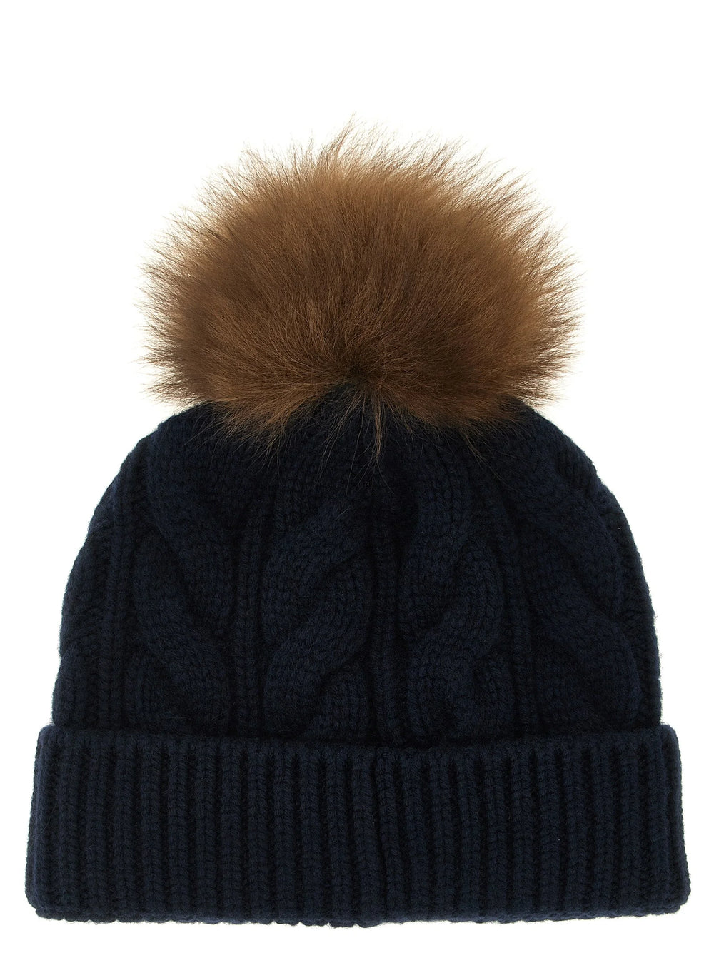 Moncler Grenoble Blue Virgin Wool Beanie - UNI