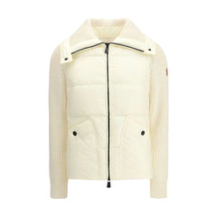 Moncler Grenoble Cream Polyamide Coat